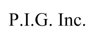 P.I.G. INC. trademark