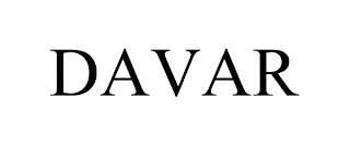 DAVAR trademark