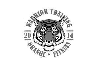 WARRIOR TRAINING 2014 ORANGE FITNESS trademark