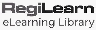 REGILEARN ELEARNING LIBRARY trademark