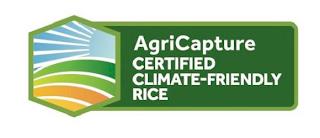 AGRICAPTURE CERTIFIED CLIMATE-FRIENDLY RICE trademark