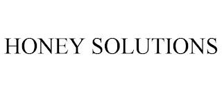 HONEY SOLUTIONS trademark