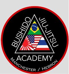 BUSHIDO JIU-JITSU ACADEMY MANCHESTER / HEBRON  ORDEM E PROGRESSO trademark