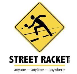 STREET RACKET ANYONE ¿ ANYTIME ¿ ANYWHERE trademark