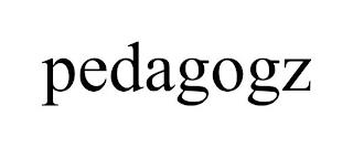 PEDAGOGZ trademark