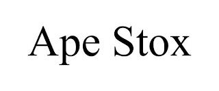 APE STOX trademark