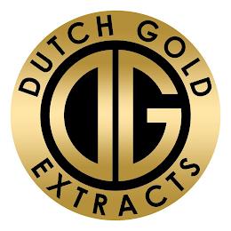 "DUTCH GOLD EXTRACTS" AND BACK-TO-BACK LETTERS "D" AND "G" trademark