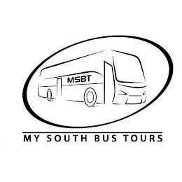 MSBT MY SOUTH BUS TOURS trademark