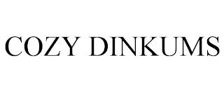 COZY DINKUMS trademark