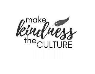 MAKE KINDNESS THE CULTURE trademark