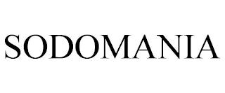 SODOMANIA trademark