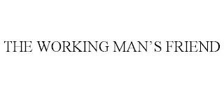 THE WORKING MAN'S FRIEND trademark