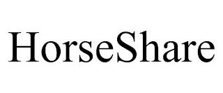 HORSESHARE trademark