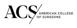 ACS/AMERICAN COLLEGE OF SURGEONS trademark