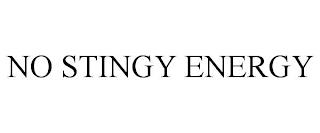 NO STINGY ENERGY trademark