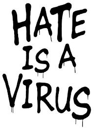 HATE IS A VIRUS trademark