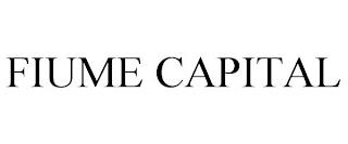 FIUME CAPITAL trademark