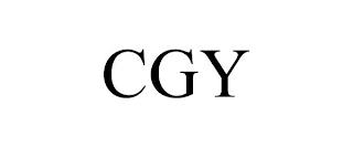 CGY trademark