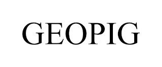 GEOPIG trademark