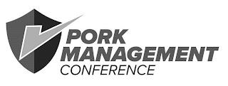 PORK MANAGEMENT CONFERENCE trademark