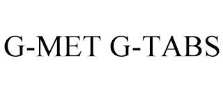 G-MET G-TABS trademark