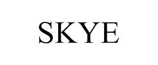 SKYE trademark