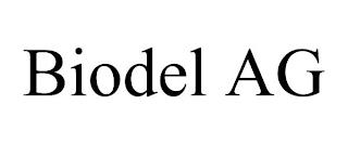 BIODEL AG trademark