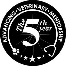 THE 5TH YEAR ADVANCING · VETERINARY ·MENTORSHIP trademark