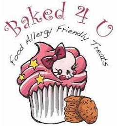 BAKED 4 U FOOD ALLERGY FRIENDLY TREATS trademark