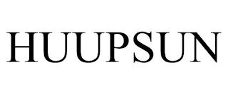 HUUPSUN trademark