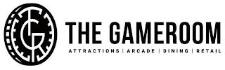 TGR THE GAMEROOM ATTRACTIONS ARCADE DINING RETAIL trademark