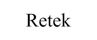 RETEK trademark