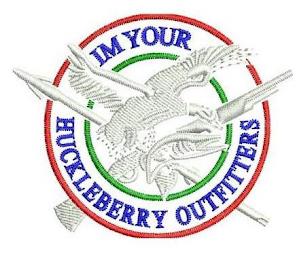 I'M YOUR HUCKLEBERRY OUTFITTERS trademark