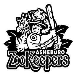 ZK ASHEBORO ZOOKEEPERS trademark