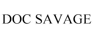 DOC SAVAGE trademark