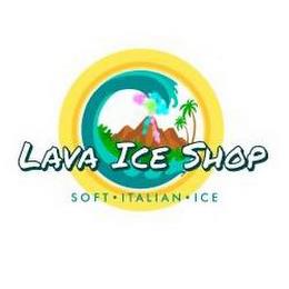 LAVA ICE SHOP SOFT ITALIAN ICE trademark