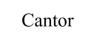 CANTOR trademark