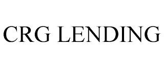 CRG LENDING trademark