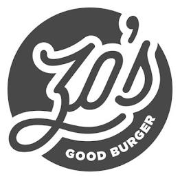 ZO'S GOOD BURGER trademark