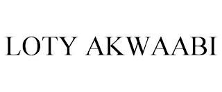 LOTY AKWAABI trademark