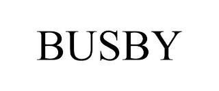 BUSBY trademark