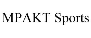 MPAKT SPORTS trademark