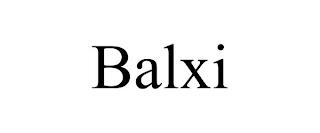 BALXI trademark