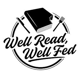 WELL READ, WELL FED trademark