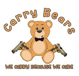 CARRY BEARS WE CARRY BECAUSE WE CARE trademark