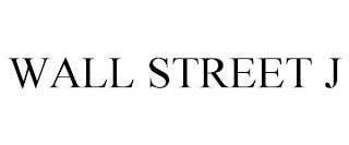 WALL STREET J trademark