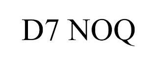 D7 NOQ trademark