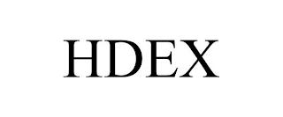 HDEX trademark