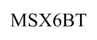 MSX6BT trademark