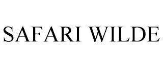 SAFARI WILDE trademark